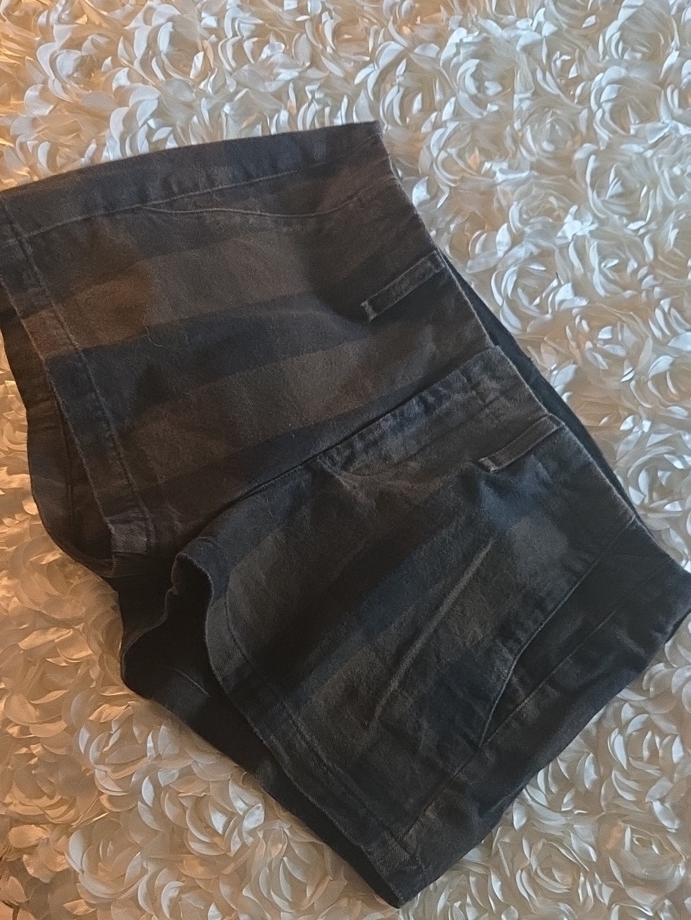 Rag & Bone Women's Portobello Army Plaid Cotton Shorts Size 29